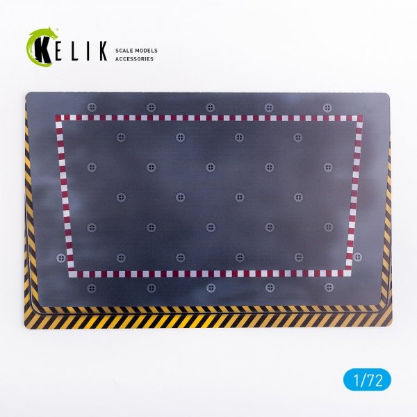 KELIK KS72031 CHARLES DE GAULLE LIFT - BASE - ACRYLIC 3 MM (280 X 180 MM) 1/72