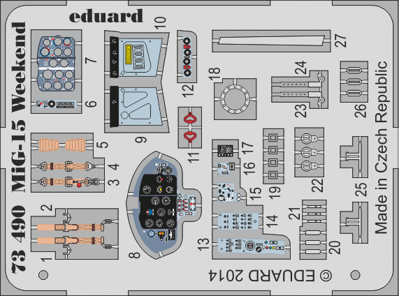 Eduard 73490 MiG-15 Weekend 1/72 EDUARD