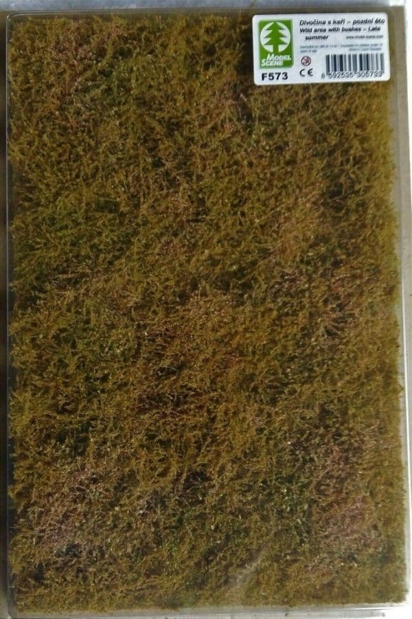 Model scene F573 Wild Area With Bushes - Late Summer