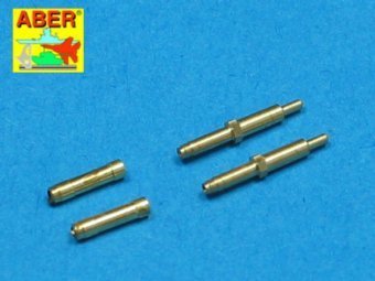 Aber A48 010 Set of 2 barrels for German aircraft 30mm machine cannons MK 108 with blast tube (1:48)