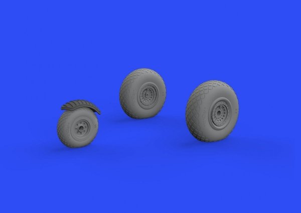 Eduard 632145 B-24 wheels (8spoke front wheel) 1/32 HOBBY BOSS