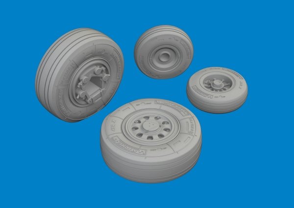 Eduard 6481110 F-35C wheels TAMIYA 1/48