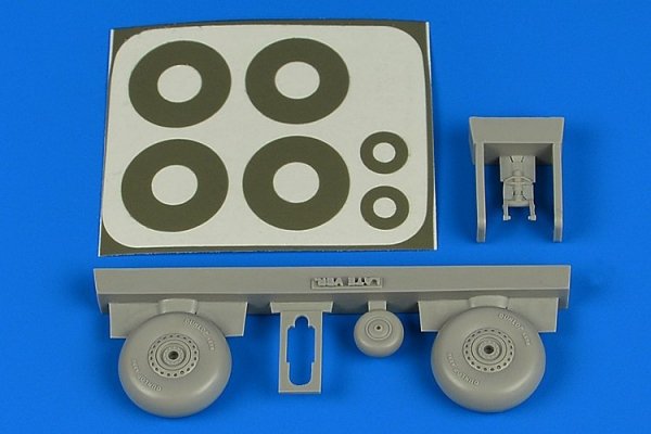 Aires 7365 Wellington wheels &amp; paint masks (late) 1/72 AIRFIX