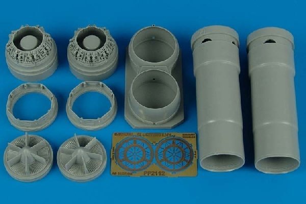 Aires 2112 BAE Lightning F.3/F.6 exhaust nozzles 1/32 TRUMPETER