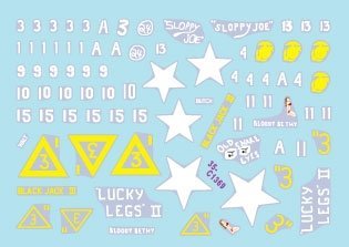 Star Decals 35-C1369 US PACIFIC WARS - 1944 M4 and M4A1(mid) Sherman 1/35