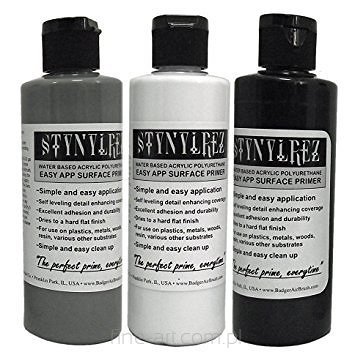 Badger BA-SNR-210 Podkłady Stynylrez White, Gray, Black(3x60ml)