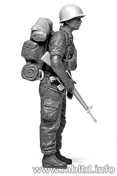 Master Box 3599 US Marines &quot;Patrolling&quot; (Vietnam War series) (1:35)