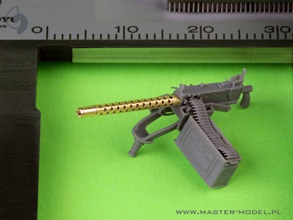 Master GM-35-092 Browning M1919 A4 .30 cal (7,62mm) - mocowanie E6160 - używany np. na M4 Sherman, T17E1 Staghound 1/35