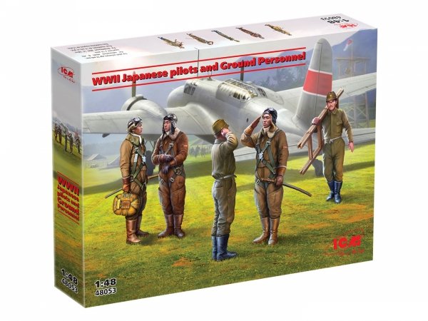 ICM 48053 Japanese pilots and Ground Personnel WWII 1/48