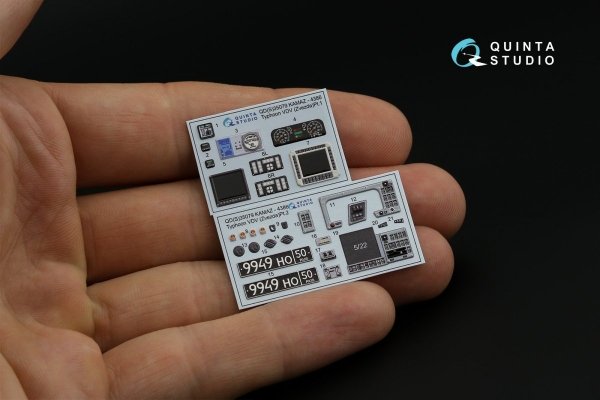 Quinta Studio QDS-35079 K-4386 Typhoon VDV 3D-Printed &amp; coloured Interior on decal paper (Zvezda) (Small version) 1/35