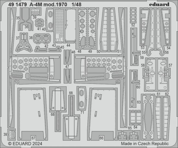 Eduard 491479 A-4M mod. 1970 MAGIC FACTORY 1/48