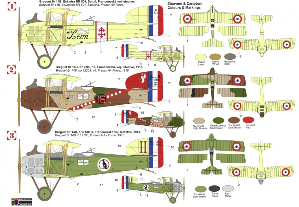Kovozavody Prostejov KPM0322 Breguet Bre-14B 1/72