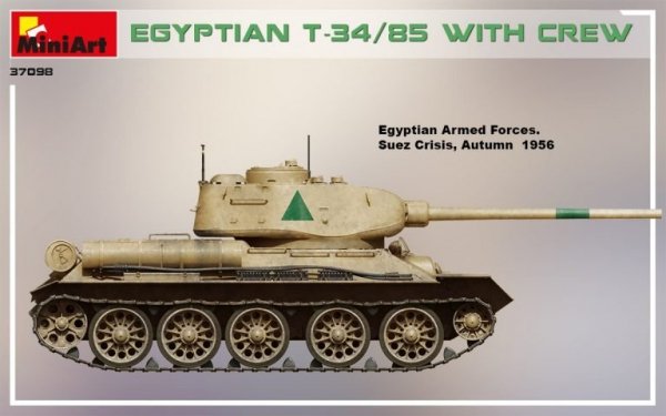 MiniArt 37098 Egyptian T-34/85 1/35
