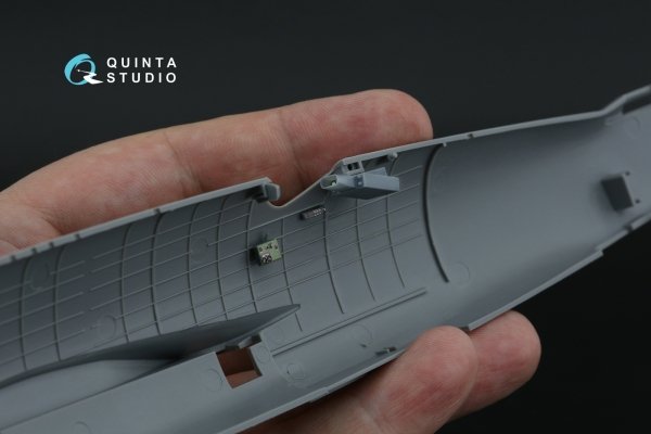 Quinta Studio QD+48555 Bristol Beaufighter NF.Mk.VI 3D-Printed &amp; coloured Interior on decal paper (Tamiya) (with 3D-printed resin parts) 1/48
