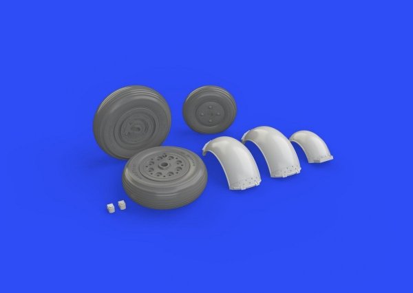 Eduard 648272 Meteor F.8 wheels AIRFIX 1/48