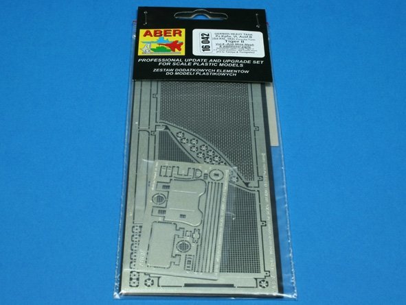 Aber 16042 Tiger II Porsche Vol.8 - Anti Mine Mesh plus some extra parts (1:16)