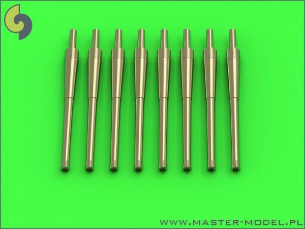 Master SM-700-042 British 4.7&quot;/45 (120mm) QF Marks IX and XII barrels (8pcs) - British destroyer classes - A through N, O, Q through W and Tribal (1:700)
