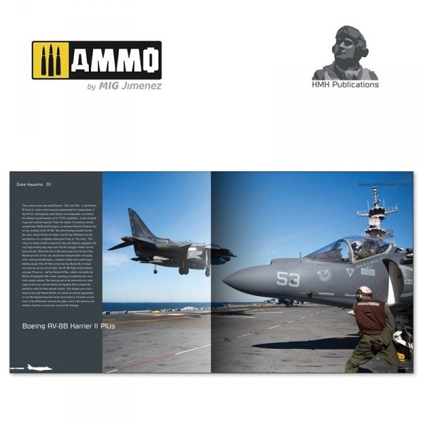 HMH Publications DH-011 BAE Systems Harrier II &amp; Boeing AV-8B Harrier II (Plus) (English VErsion)