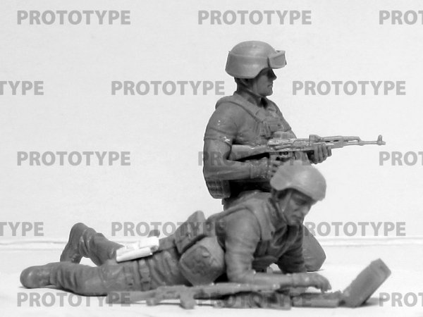 ICM 35750 ATGM ‘Stugna-P’ with Ukrainian crew 1/35