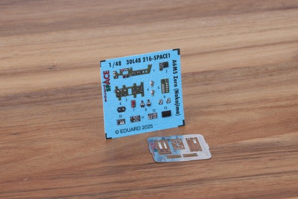 Eduard 3DL48216 A6M5 Zero (Nakajima) SPACE FINE MOLDS 1/48