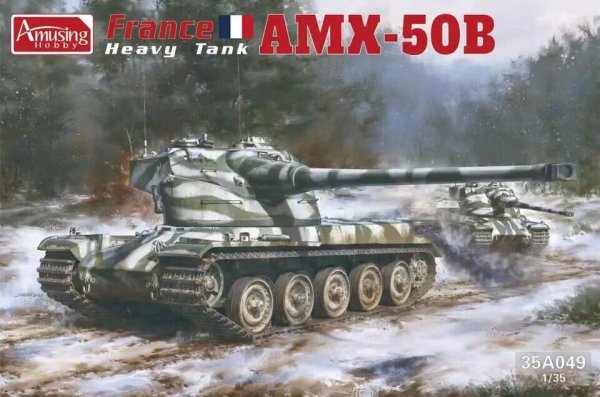 Amusing Hobby 35A049 France AMX-50B Heavy Tank 1/35