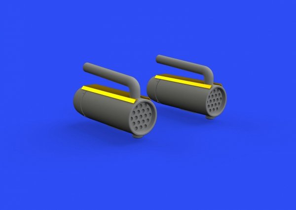 Eduard 632157 Bf 108 oil cooler for Eduard 1/32