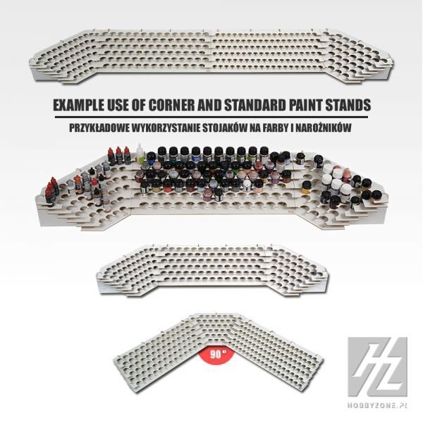 Hobby Zone HZ-S2n (36mm) Corner Large Paint Stand