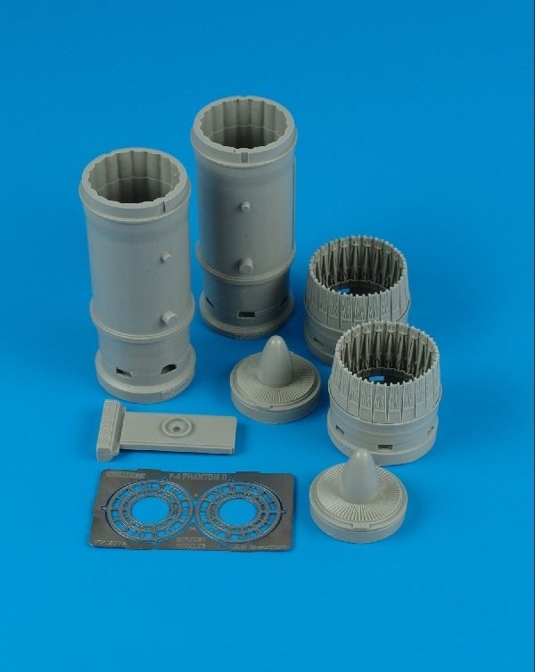Aires 2074 F-4B/C/D/N Phantom II exhaust nozzles 1/32 TAMIYA