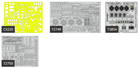 Eduard BIG72187 B-24J for HASEGAWA 1/72