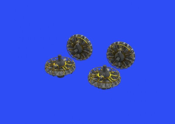 Eduard 648538 B-17G engines 1/48 HK MODELS