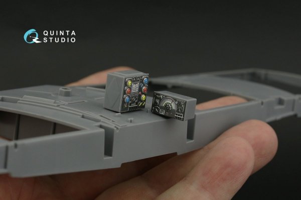 Quinta Studio QD32170 DH Mosquito FB Mk.VI 3D-Printed &amp; coloured Interior on decal paper (Tamiya) 1/32