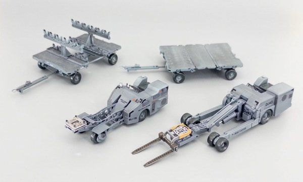 Zimi Model 80160 U.S. Weapon Loading Cart 1/48