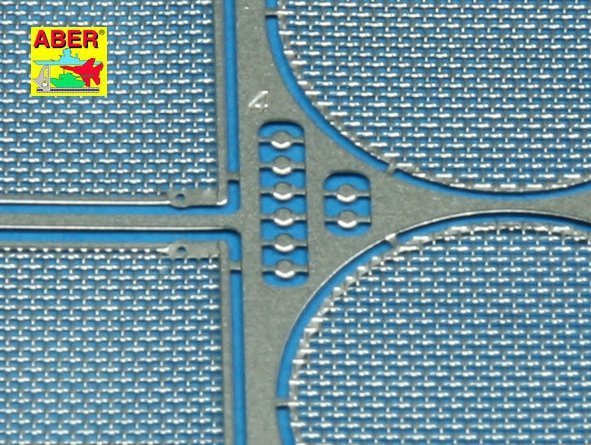 Aber 35G21 Grilles for german tank destroyer Jagdpanther Ausf.G1 early (1:35)