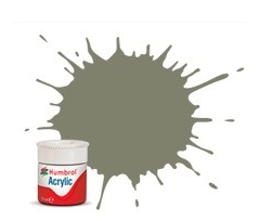 Humbrol AB0240 240 RLM 02 Grau Matt Acrylic Paint 14ml