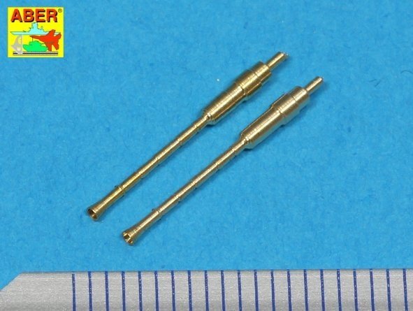 Aber 72L-58 Zestaw 2 luf do KwK 38 / Set of 2 gun barrels KwK 38 1/72