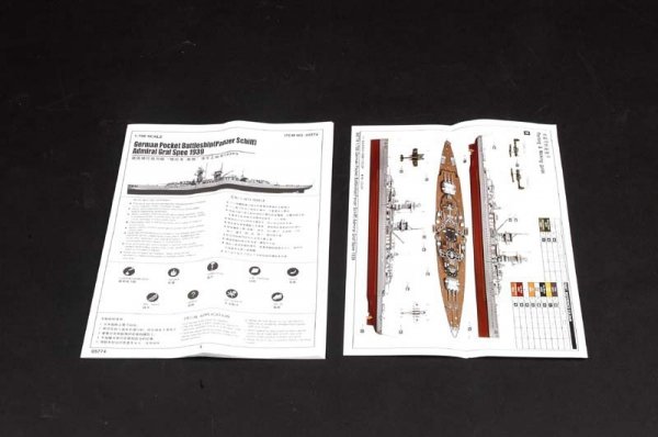Trumpeter 05774 AD. GRAF SPEE 1:700