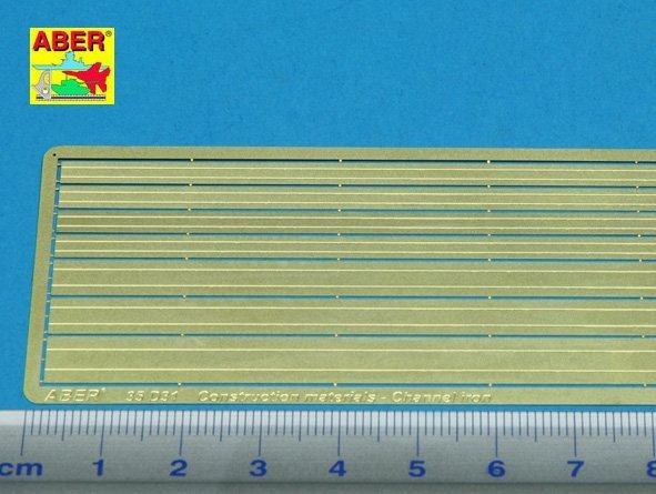 Aber 35D31 Constructions materials - channel irons (1:35)