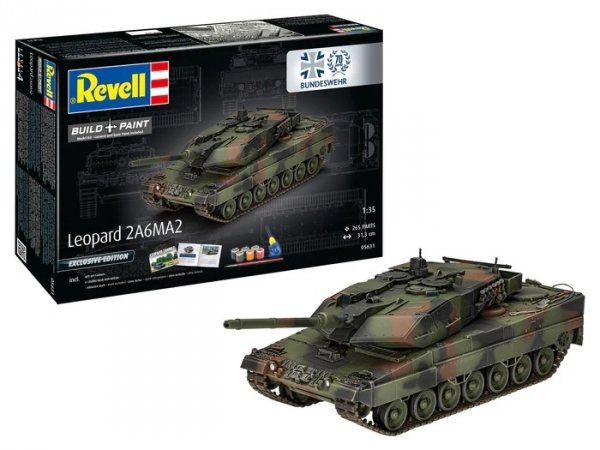 Revell 05631 70 Years Bundeswehr: Leopard 2 A6 Exclusive Edition 1/35