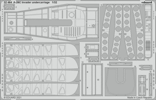 Eduard BIG33131 A-26C Invader PART II HOBBY BOSS 1/32