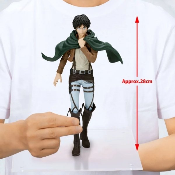 Bandai BP29875 BANPRESTO ATTACK ON TITAN GRANDISTA - EREN YEAGER