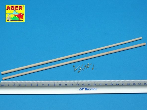 Aber 35D07 Telegraph - pillar set for 4 insulators (1:35)