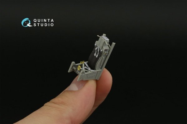 Quinta Studio QD48388 F-16A MLU 3D-Printed &amp; coloured Interior on decal paper (Kinetic) 1/48