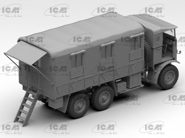ICM 35603 Monty's Office Caravan 1/35