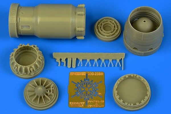 Aires 4759 MiG-23BN late exhaust nozzle - opened 1/48 TRUMPETER