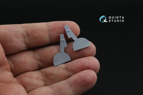 Quinta Studio QP48044 LaGG-3 Series 66 Flaps and Undercarriage Covers (Zvezda) 1/48