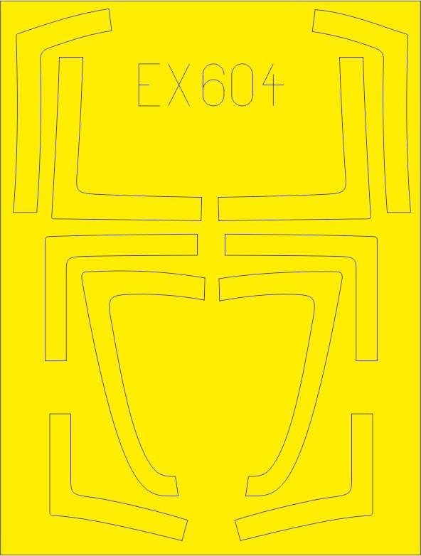 Eduard EX604 F/A-18B/D KINETIC 1/48