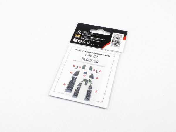 Red Fox Studio QS-48019 F-16 CJ Block 50 Tamiya 1/48