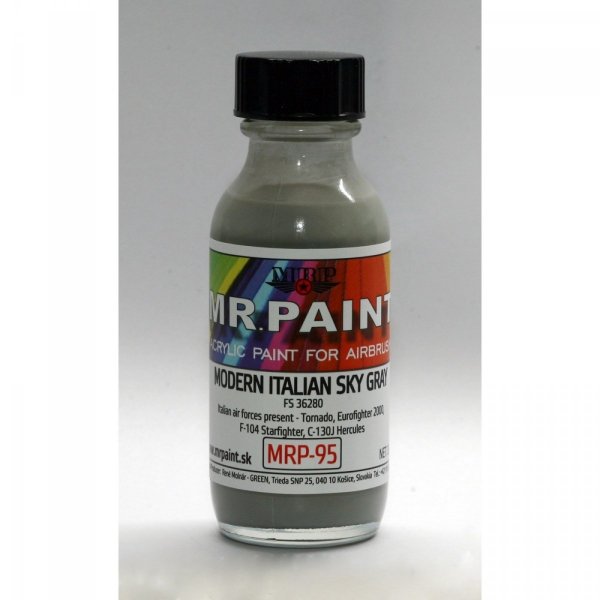 MR. Paint MRP-095 MODERN ITALIAN SKY GRAY FS 36280 30ml 
