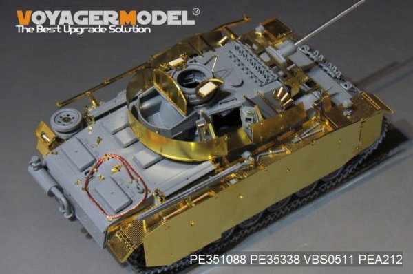 Voyager Model PE351088 WWII German Pz.KPfw.III Ausf.M basic Dragon 1/35