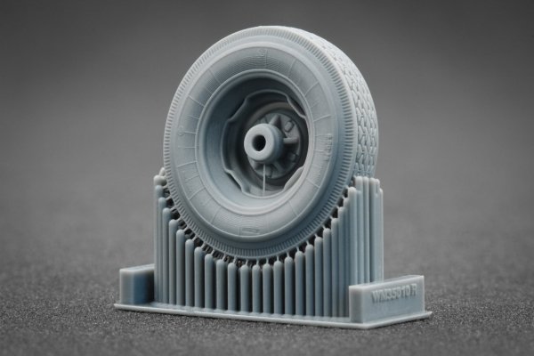 ScaleX WM 35010C ZU 23-2 Ordinary and sagged wheel set (for Trumpeter) 1/35